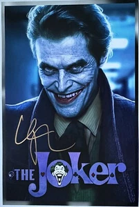 Willem Dafoe Signed Hollywood Joker Photo Signature Autograph Signed (33) - Picture 1 of 2