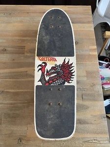 Vintage 1984 Valterra Dragon 27” x 8” Skateboard Complete Double Radial 60mm - Picture 1 of 13