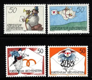 OPC 1992 Liechtenstein Set Sc#981-4 MNH 49801a - Picture 1 of 1