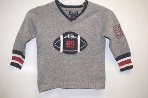 THE CHILDREN'S PLACE FOOTBALL SWEATER size 4T - Picture 1 of 3