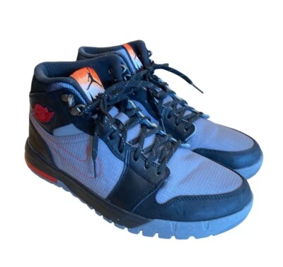 1524) Nike Air Jordan 1 One Retro Alto Negro/Gris/Rojo 616344-004 Para hombres Talla 10.5 Foto 1 de 4