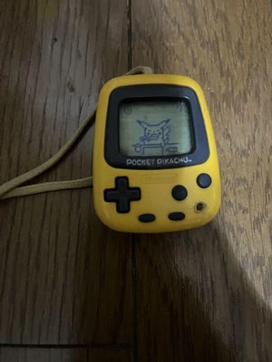Nintendo Pocket Pikachu 1998 Pokemon Podómetro Virtual Mascota Probado Usado Japón Foto 1 de 3
