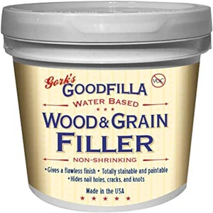 Ash, 1 Gallon (13.5Lbs), Wood and Grain Filler, Stainable, Tintable, Sandable, S - Picture 1 of 12
