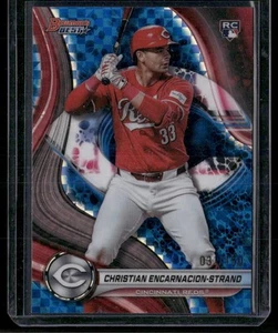 2024 Bowman's Best Christian Encarnacion-Strand Blue Refractors /150 Rookie RC - Bild 1 von 2