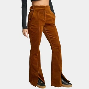 LITA by Ciara Cordhose ausgestelltes Bein 8 braun Doe Retro 70er Jahre Y2K Herbst neu ohne Etikett - Bild 1 von 13