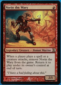 Norin the Wary FOIL Time Spiral PLD Red Rare MAGIC CARD (ID# 505624) ABUGames - Picture 1 of 2