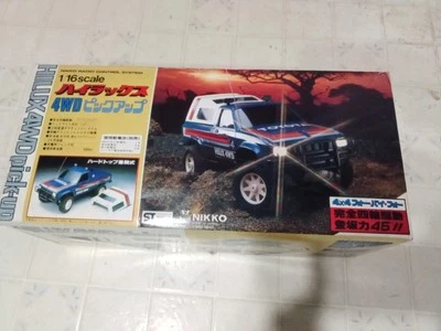 Vintage Nikko Hilux 4Wd 1/16th Pickup.Great cond.Works - Image 1 of 4