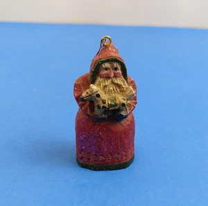 Babbo Natale Pam Schifferl con regalo cavallo ornamento natalizio - Foto 1 di 9