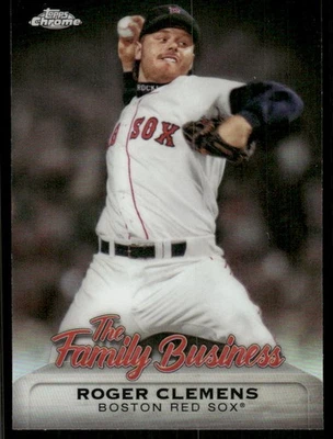 2019 Topps Chrome Update #FBC-6 Roger Clemens The Family Business - Image 1 of 2