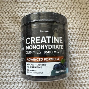Creatine Monohydrate Gummies 8500mg Complex for Men & Women 120 Count Exp 12/26 - Picture 1 of 3