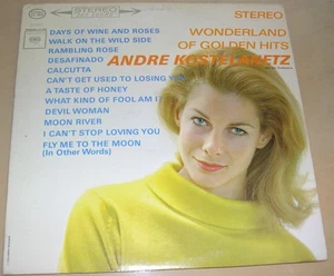 ANDRE KOSTELANETZ - Wonderland of Golden Hits (LP, 1963) Very Good/VG+ - Picture 1 of 1