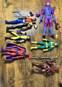 marvel legends x men bundle deadpool,wolverine,hydra bob sdcc incomplete - Picture 1 of 5