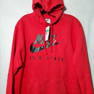 Ohio State Buckeyes Hoodie Herren XL Rot NCAA College Pullover Sweatshirt Nike - Bild 1 von 16