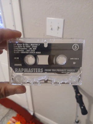 Rapmasters From Tha Priority Vaults Volume 6 Cassette Tape Eazy-E Ice Cube - Image 1 of 2