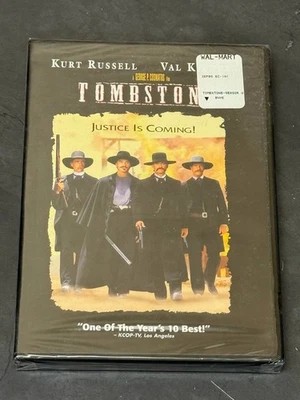 Tombstone (1993) DVD Kurt Russell Val Kilmer Widescreen Brand New and Sealed - Image 1 of 2