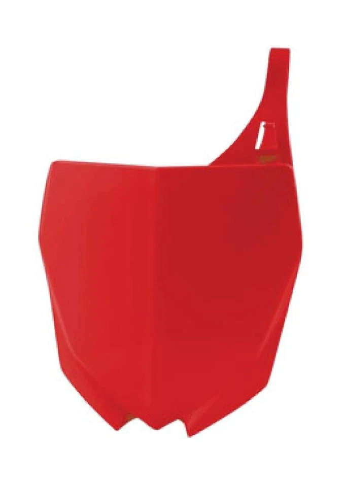 Placa de número frontal Ufo Plastics HO03633-070 - roja Foto 1 de 1