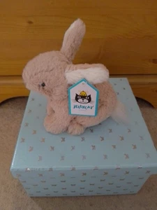 Jellycat. Tiny Mini Lop Haferflocken Hase. Rentner und selten. Nagelneu mit Etikett - Bild 1 von 10