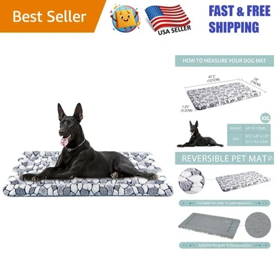 Comfortable Dog Sleeping Mat for Crates & Travel - Reversible & Machine Washable - Image 1 of 4