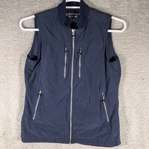 Chaleco SCOTTeVEST 101 Para Hombre Mediano 9 Bolsillos Ocultos Azul Gorpcore Exterior Naturaleza - Imagen 1 de 18