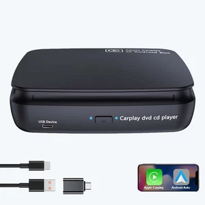 Auto CD Player Tragbarer CD Player für Car Carplay DVD Player Integriert Kabellos... - Bild 1 von 6