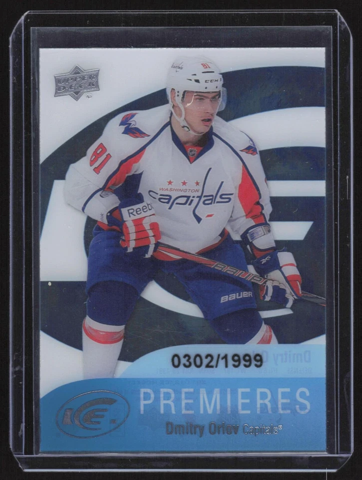 2011-12 SPx 2011-12 Upper Deck Ice Dmitry Orlov #56 Rookie #/1999 - Image 1 of 2