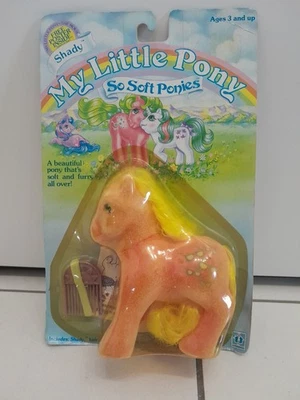 my little pony  g1 mein kleines pony Shady  so soft nrfb mib mip neu ovp G1  - Bild 1 von 4
