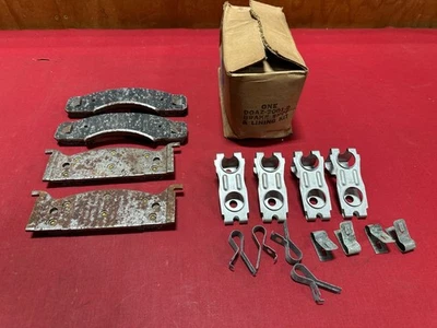 NUEVO 1970-1971 FORD GALAXIE LTD THUNDERBIRD PASTILLAS DE FRENO DE DISCO DELANTERAS D0AZ-2001-D Foto 1 de 4