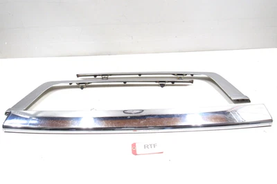 94-96 Jaguar XJS  Rear Bumper Molding Chrome HHC6620 HHC6640 CENTER LEFT RIGHT - Image 1 of 4