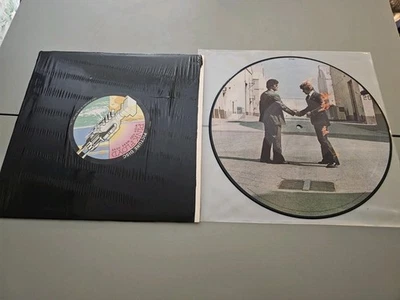 PINK FLOYD- Wish You Were Here Picture   Disc With Black Bag UK Harvest 1979 - Image 1 of 4