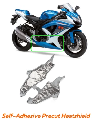 Fairing Plastic Insulation Precut Heatshield for Suzuki GSXR600/750 2008-2010 - Image 1 of 4