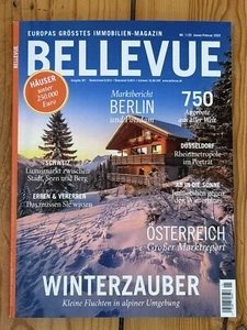 Bellevue Immobilien Magazin Januar Februar 2025 Nr. 1 Österreich Berlin NEU - Bild 1 von 1