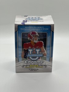 Factory Sealed Blaster Box 2022 Bowman University Chrome College Football Cards