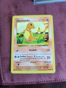 Charmander 046/102 Base Set (Shadowless) Regular - Foto 1 di 2