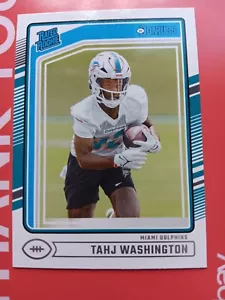 2024 Donruss Tahj Washington #346 Rated Rookie - Picture 1 of 2