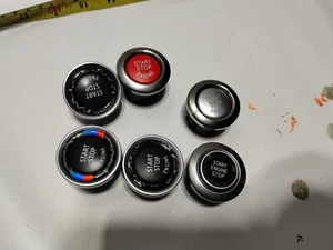 ✅BMW E92 E93 E90 E91 325I 328I 335I 330I M3 PUSH START BUTTON OEM SILVER/GRAY🥈 - Picture 1 of 11