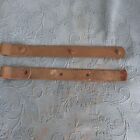Pair Of Antique Iron Gate Or Barn Strap Hinges, 19 Inch