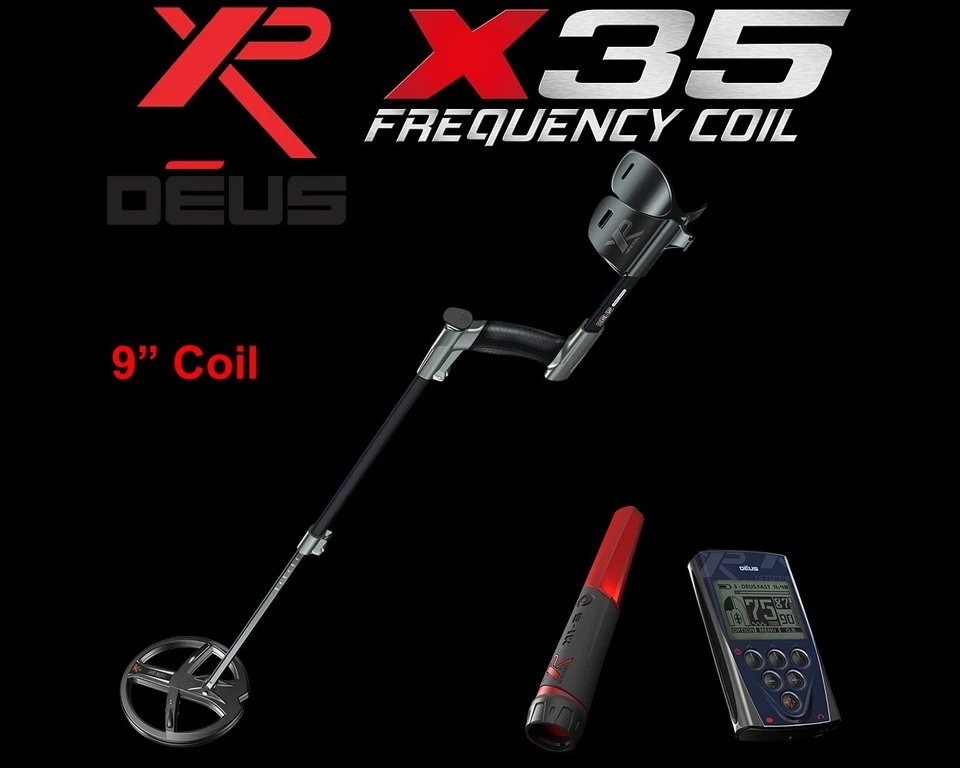 XP DEUS with 9"  X35 Coil + Remote Control + XP MI6 PinPointer - Image 1 of 1