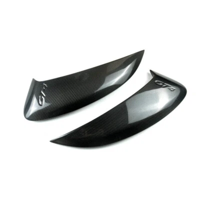 Cubierta de cucharas de ventilación lateral de ala trasera de fibra de carbono para Porsche 718 Cayman GT4 Foto 1 de 4