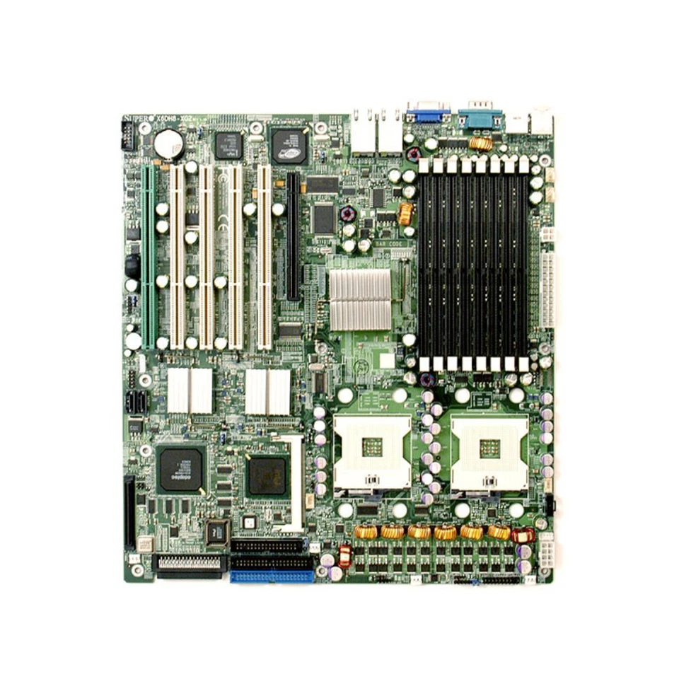 Supermicro X6DH8-XG2 Server motherboard Socket 604 Intel E7520 DDR2 E-ATX - Image 1 of 1