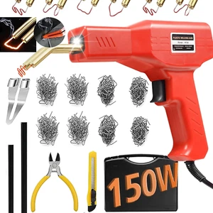 Máquina De Soldar Plásticos Bausatz Reparación Parachoques Para Carros + 200 Grapas - Bild 1 von 12