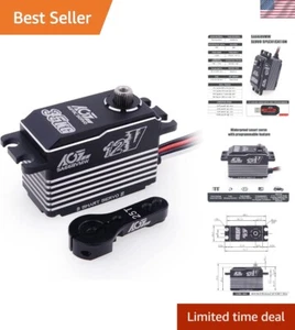 Low-Profile Wasserdicht-Lenkung-Servo Hohes Drehmoment - 35KG 12V Programmierbare Met... - Bild 1 von 9