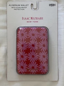 Issac Mizrahi Women Pink Aluminum Wallet With Scan-proof Protection - Picture 1 of 5