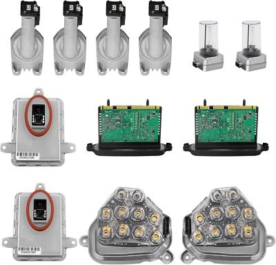 Kit de diodo módulo LED bombilla de lastre de xenón izquierda+derecha para 11-13 BMW Serie 5 528i 535i Foto 1 de 4