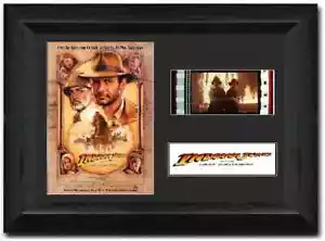 Indiana Jones and the Last Crusade 35mm Film Cell Display Memorabilia + COA - Bild 1 von 3