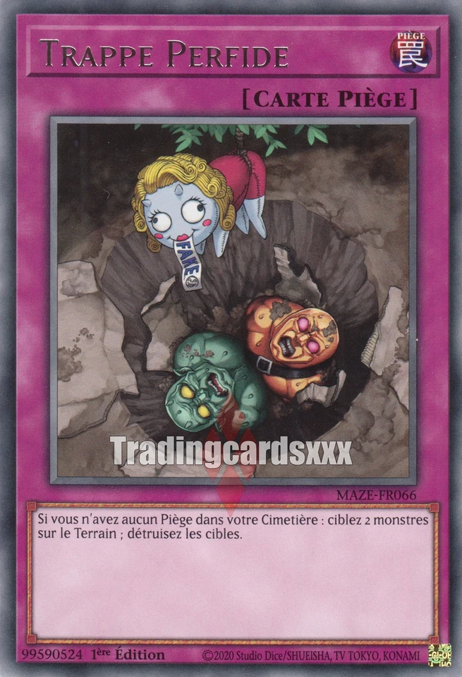 Yu-Gi-Oh! Trappe Perfide : R MAZE-FR066 - Photo 1/1