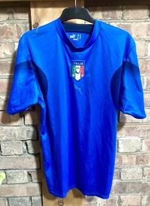 Rara maglia calcio Italia 2006-2007 blu Puma Home taglia M - Foto 1 di 4