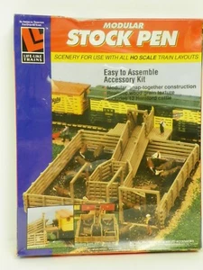 LIFE-LIKE HO U/A "STOCK PEN" PLASTIC MODEL KIT #1378 FACTORY SEAL KIT NOS  - Picture 1 of 4