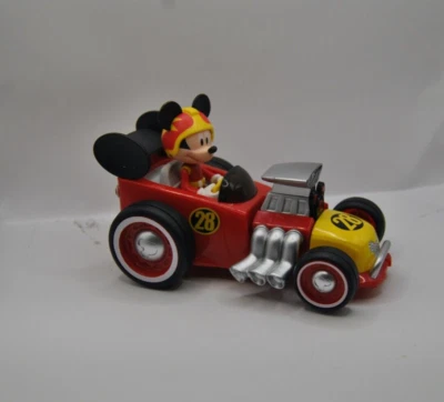 Mickey Mouse Car Battery operated Red in Color - Image 1 of 4
