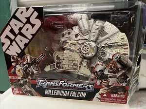 Hasbro Star Wars Transformers More than Meets the Eye Millenium Falcon Original - Picture 1 of 6