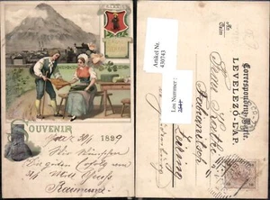 430743,tolle Litho Reklame Glaris Cacao Suchard Kakao Schweiz Schokolade - Picture 1 of 1